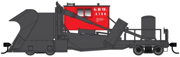 Walthers Proto 110122  Jordan Spreader, Green Bay & Western