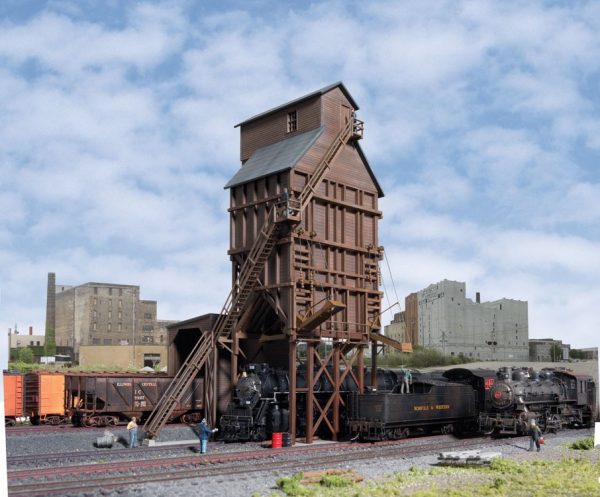 Walthers Cornerstone 2922   Wood Coaling Tower