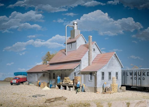 Walthers Cornerstone 3061   Sunrise Feed Mill