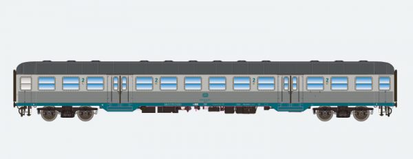 ESU 36483   2nd class passenger coach, DB