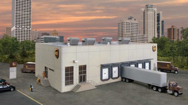 Walthers Cornerstone 4110   UPS Hub with Customer Centre