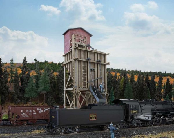 Walthers Cornerstone 4202   Small Wood Coaling Station