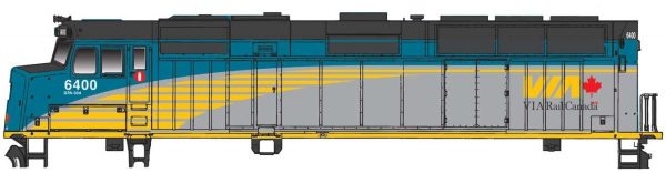 Walthers Mainline 19472  EMD F40PH Phase IIb, VIA Rail (DCC w/Sound)