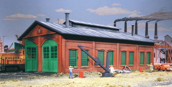 Walthers Cornerstone 3007  2-Stall Enginehouse