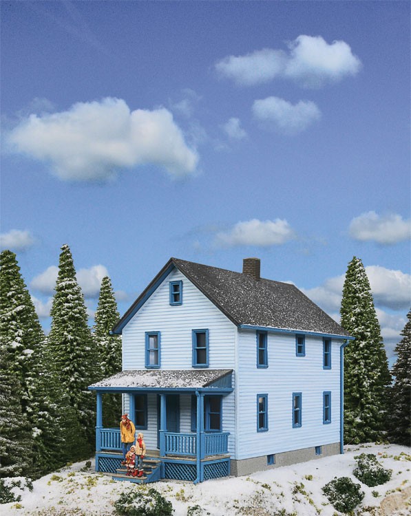 Walthers Cornerstone 3786  Two-Story Frame House