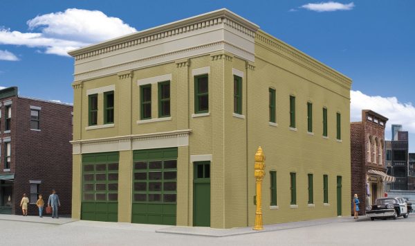 Walthers Cornerstone 4022  Two-Bay Fire Station