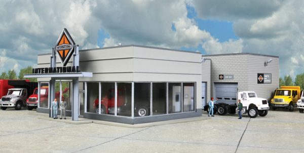 Walthers Cornerstone 4025  International Truck Dealership