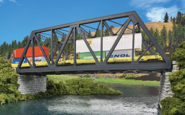 Walthers Cornerstone 4510  Modernized Double-Track Railroad Truss Bridge