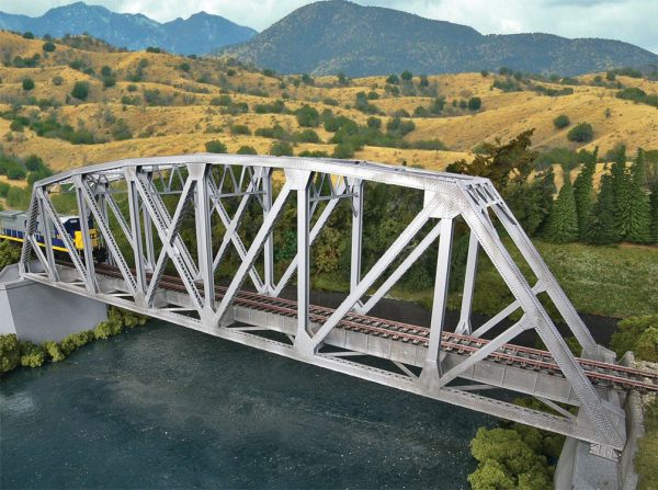 Walthers Cornerstone 4521  Arched Pratt Truss Railroad Bridge - Single Track