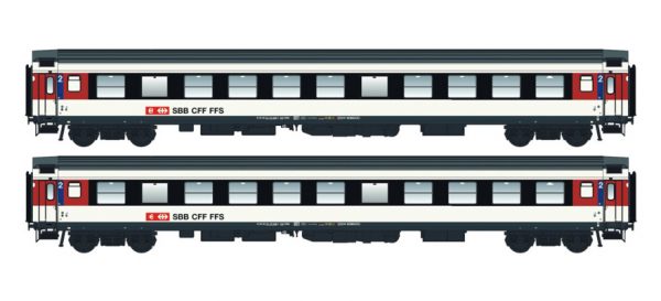 LS Models 47274  Set of 2 passenger cars 2nd class, SBB