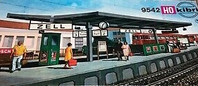 Kibri 9542  Train Platform "ZELL"