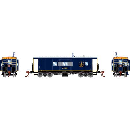 Athearn Genesis 78546  C-27 ICC Caboose, B&O (DCC/Lights)