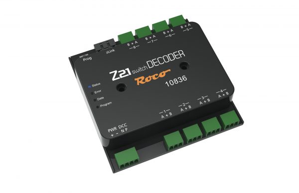 Roco 10836  Z21 switch DECODER