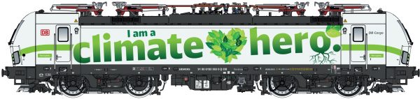 LS Models 16077  Electric locomotive Vectron 193 363, DB Cargo "I am climate hero"