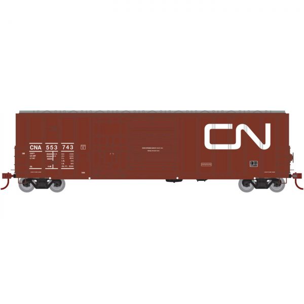 Athearn 71011  50’ FMC Combo Door Box Car, CN #553707