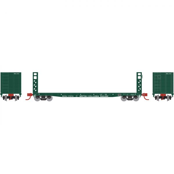 Athearn 24307   53’ GSC Bulkhead Flat, BCOL