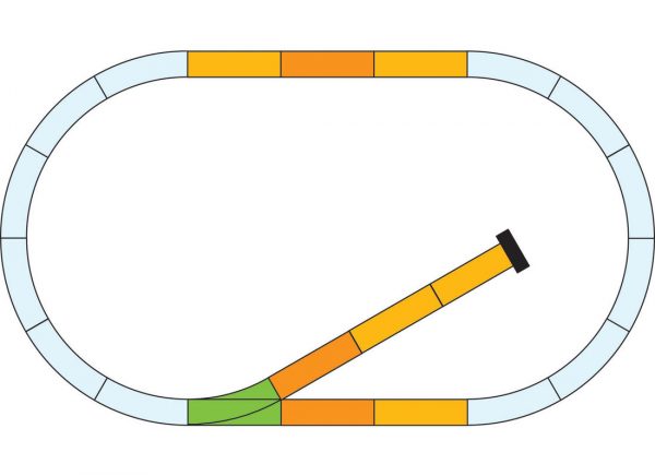 Piko 35301 G Siding Track Set