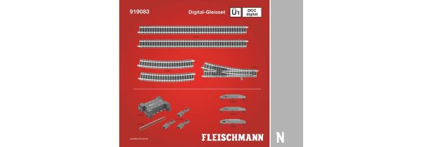 Fleischmann 919083  N DCC digital, Track Set Ü1