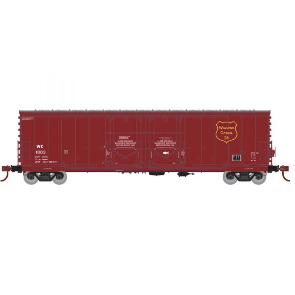 Athearn 67732   50’ Evans Double Plug Door Box Car, WC