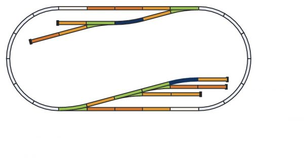 Piko 55330  HO Track Set D