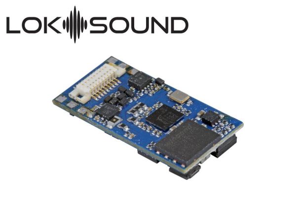 ESU 58818  LokSound 5 micro DCC/MM/SX/M4 "blank decoder", Next18, with Speaker 11x15mm