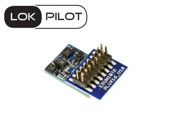 ESU 59814  LokPilot 5 micro DCC/MM/SX/M4, PluX16