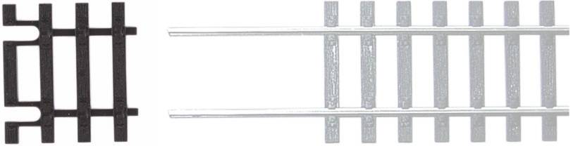 Piko 55282  HO Flex Track End Ties, 31mm Long