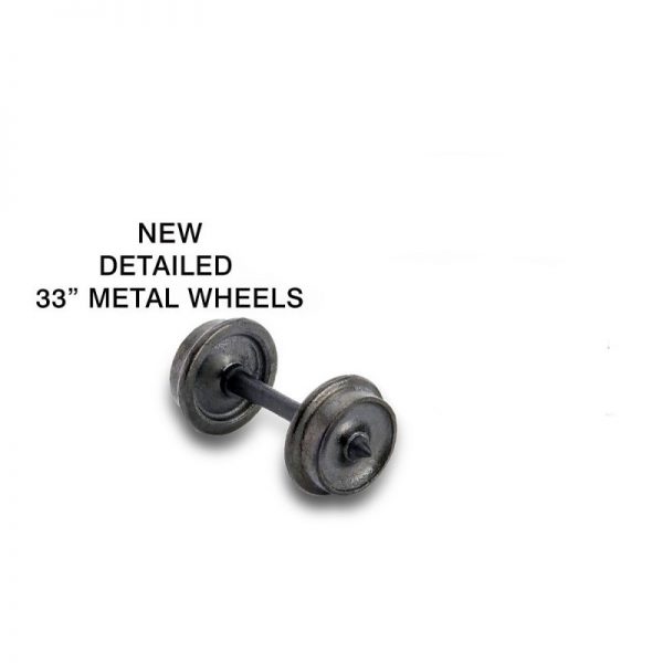 Micro Trains 00312020 (403)   N 33" Metal Wheels (12-axle pack)