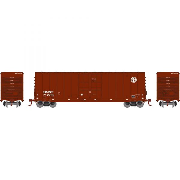 Athearn 1413  50' HC Plug Door Box, BNSF/Round Logo