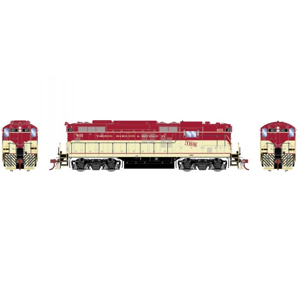 Athearn Genesis 82328  Diesel Locomotive GP9, TH&B (DCC/Sound) #401