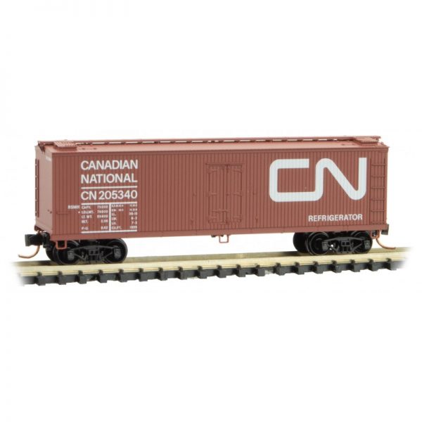 Micro Trains 04700160   40’ Double-sheathed wood reefer , CN