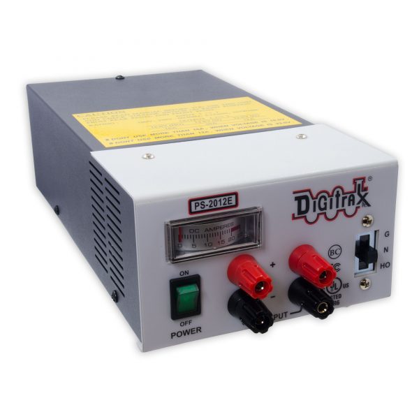 Digitrax PS2012E   20 Amp Power Supply 13.8-23VDC