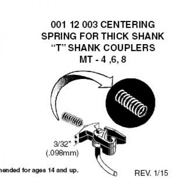 Micro Trains 00112003 (1954)   N-3 Centering Springs (12 ea)