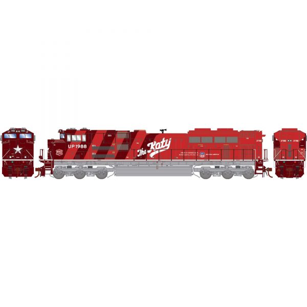 Athearn Genesis 19880  Diesel Locomotive G2 SD70ACe, UP/MKT/Heritage Repainted