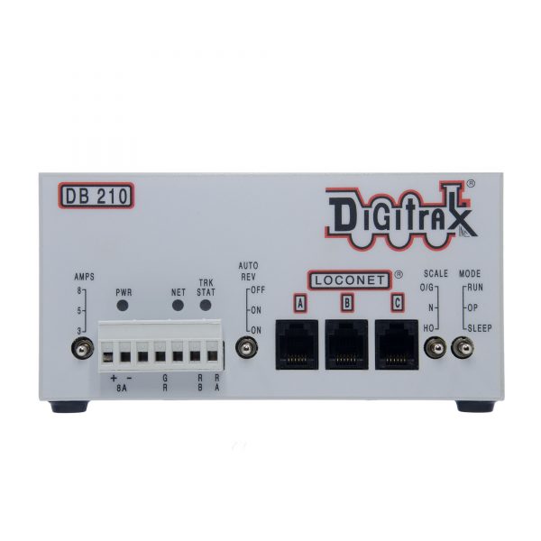 Digitrax  DB210 Single 3/5/8 Amp AutoReversing DCC Booster