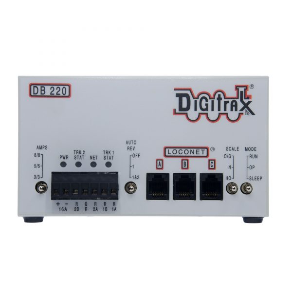 Digitrax  DB220 Single 3/5/8 Amp AutoReversing DCC Booster