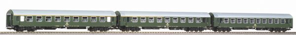 Piko 58220   Set of 3 Y-passenger coaches D 300, DR Set 1