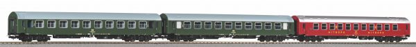 Piko 58221   Set of 3 Y-passenger coaches D 300, DR Set 2