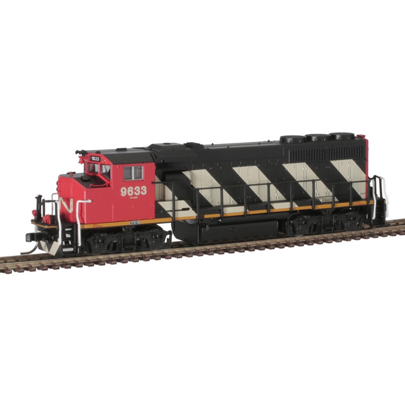Atlas 40004866   GP40-2W Silver, CN "ZEBRA STRIPES" #9648