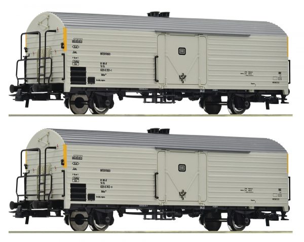 Roco 76034   2 piece set: Refrigerator wagons, DB