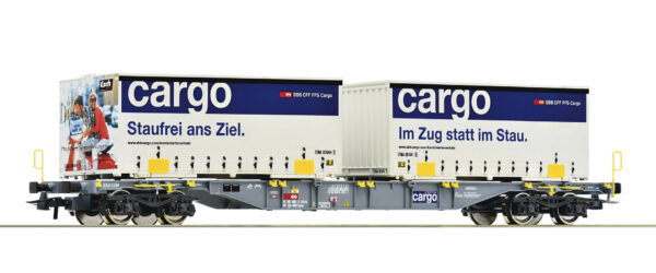 Roco 77341  Container carrier wagon, SBB