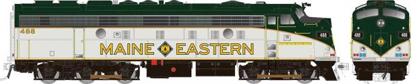 Rapido Trains 14112    Diesel Locomotive EMD FL9, Maine Eastern #488