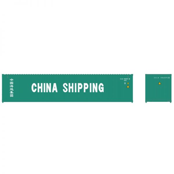 Atlas 20006541   40’ Standard Height Containers, China Shipping (3 Pack)