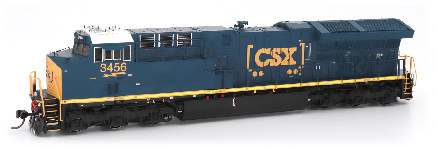 InterMountain #497107S GE Evolution Series Tier 4 Loco with DCC & Sound - Kansas City Southern