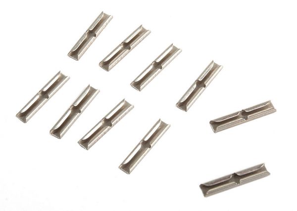 Walthers Track 83102  HO Code 83 or 100 Nickel-Silver Rail Joiners pkg(48)
