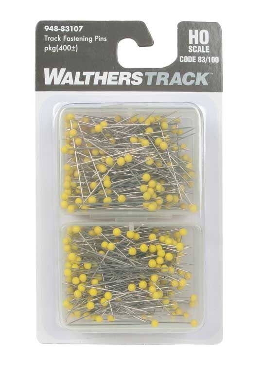Walthers Track 83107  Code 83 / Code 100 Track Fastening Pins - about 400 per pack