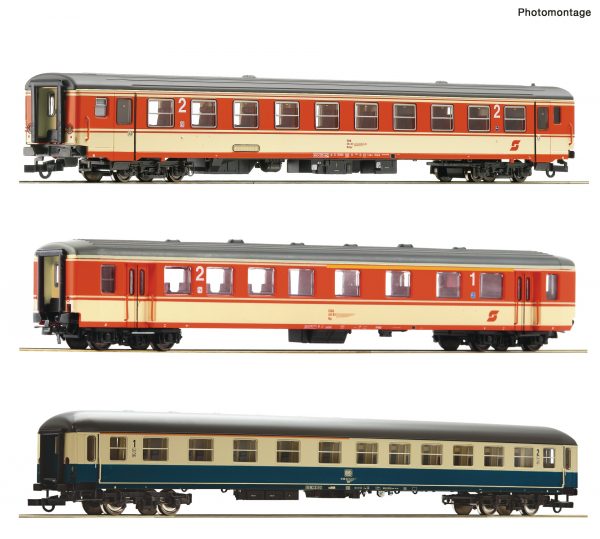 Roco 74051  3 piece set (1): Express train "E 712", ÖBB