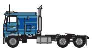 Trainworx 61088-01   Kenworth K100 Semi Tractor, Werner