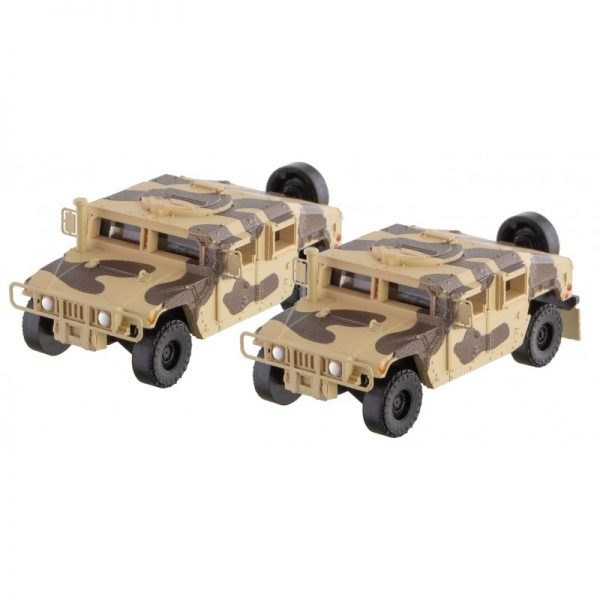 Micro Trains Line 49945953  Desert Camo Humvee 2-Pack