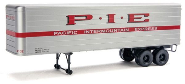 Walthers SceneMaster 2411  35' Fluted-Side Trailer, PIE (2 Pack)